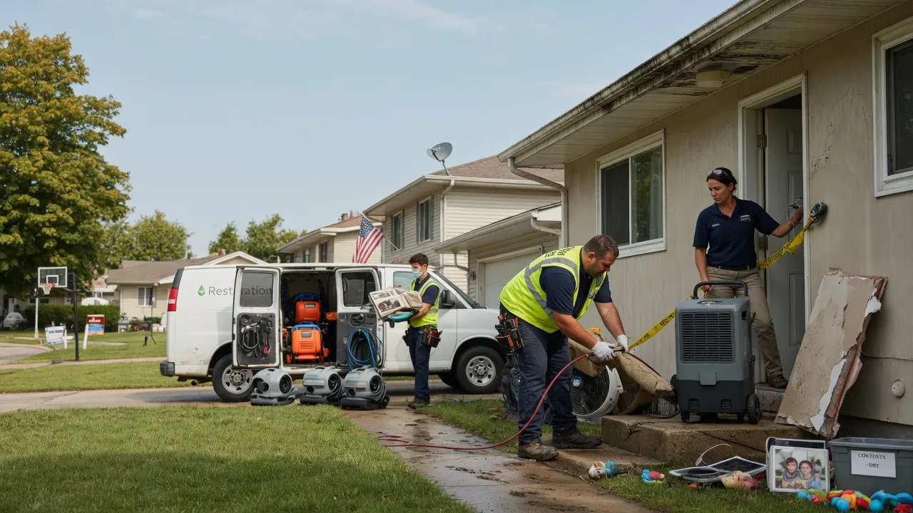 Water Damage Restoration in Orleans, MI near me
